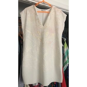 Zara Cream Mini Dress